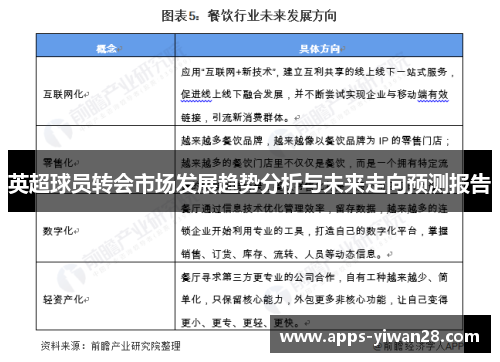 英超球员转会市场发展趋势分析与未来走向预测报告